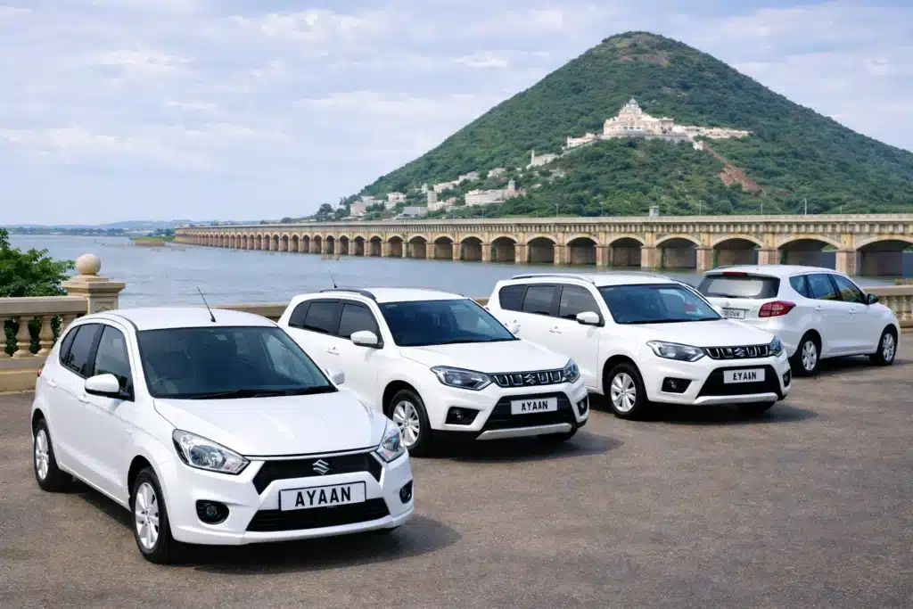 self drive cars in vijayawada