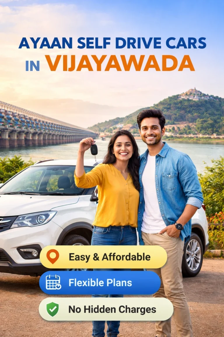car rental in vijayawada without driver